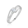 Histoire d'Or Bague Armelle Or Blanc Oxyde De Zirconium