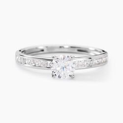 Histoire d'Or Bague Harem Or Blanc Oxyde