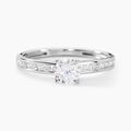 Histoire d'Or Bague Harem Or Blanc Oxyde