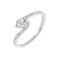Histoire d'Or Bague Olly Or Blanc Oxyde De Zirconium