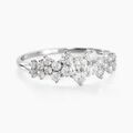Histoire d'Or Bague Tokyo Or Blanc Oxyde De Zirconium