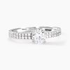 Histoire d'Or Bague Dayna Or Blanc Oxyde De Zirconium