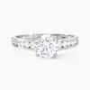Histoire d'Or Bague Solitaire Tatjana Or Blanc Oxyde De Zirconium