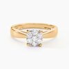 Histoire d'Or Bague Solitaire Artemis Or Jaune Diamant