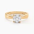 Histoire d'Or Bague Solitaire Artemis Or Jaune Diamant