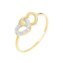 Histoire d'Or Bague Wydad Or Jaune Diamant