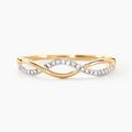 Histoire d'Or Bague Nucia Or Jaune Diamant