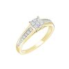 Histoire d'Or Bague Or Jaune Multi Pierres Diamants