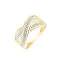 Histoire d'Or Bague Pivoine Or Jaune Diamant