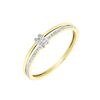 Histoire d'Or Bague Tharia Or Jaune Diamant