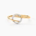Histoire d'Or Bague Thealane Or Jaune Diamant