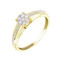 Histoire d'Or Bague Katherina Or Jaune Diamant