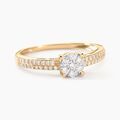 Histoire d'Or Bague Or Jaune Julia Diamants