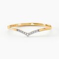 Histoire d'Or Bague Or Jaune Kaitlynn Diamant