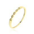 Histoire d'Or Bague Or Jaune Terance Diamants