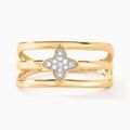 Histoire d'Or Bague Delicatesse Or Jaune Diamant