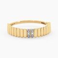 Histoire d'Or Bague Diamantee Or Jaune Diamant