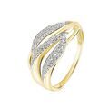 Histoire d'Or Bague Atlantide Or Jaune Diamant
