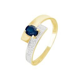 Histoire d'Or Bague Taila Or Jaune Saphir