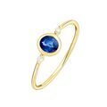 Histoire d'Or Bague Jahyna Or Jaune Saphir Et Diamant