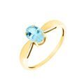 Histoire d'Or Bague Solitaire Arzula Or Jaune Topaze