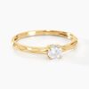 Histoire d'Or Bague Solitaire Maylis Or Jaune Oxyde De Zirconium