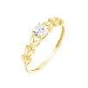 Histoire d'Or Bague Solitaire Alexine Or Jaune Oxyde De Zirconium