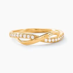 Histoire d'Or Bague Cass Or Jaune Oxyde