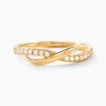 Histoire d'Or Bague Cass Or Jaune Oxyde
