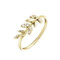 Histoire d'Or Bague Or Jaune Nahia Oxydes De Zirconium
