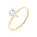 Histoire d'Or Bague Or Jaune Solitaire Harrietta Oxyde De Zirconium