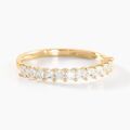 Bagues sur Grenoble : Histoire d'Or Bague Jahzeel Or Jaune Oxyde De Zirconium