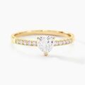 Histoire d'Or Bague Ciriaco Or Jaune Oxyde De Zirconium