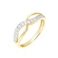 Histoire d'Or Bague Mounira Or Jaune Oxyde De Zirconium