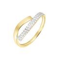 Histoire d'Or Bague Vero Or Jaune Oxyde De Zirconium