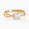 Histoire d'Or Bague Karlena Or Jaune Oxyde De Zirconium
