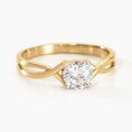 Histoire d'Or Bague Karlena Or Jaune Oxyde De Zirconium