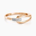 Histoire d'Or Bague Cyranna Or Rose Diamant