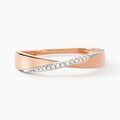 Histoire d'Or Bague Suzie Or Rose Diamant