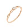 Histoire d'Or Bague Farila Or Rose Diamant