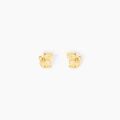 Boucles d'oreille sur Grenoble : Histoire d'Or Boucles D'oreilles Puces Florenta Chat Or Jaune