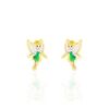 Histoire d'Or Boucles D'oreilles Puces Feerie Or Jaune