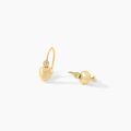 Boucles d'oreille sur Grenoble : Histoire d'Or Boucles D'oreilles Pendantes France-marie Coeur Or Jaune