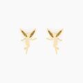 Boucles d'oreille sur Grenoble : Histoire d'Or Boucles D'oreilles Puces Feelia Or Jaune