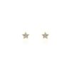 Histoire d'Or Boucles D'oreilles Puces Chirine Etoile Or Jaune