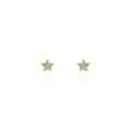 Boucles d'oreille sur Grenoble : Histoire d'Or Boucles D'oreilles Puces Chirine Etoile Or Jaune