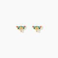 Histoire d'Or Boucles D'oreilles Puces Liberius Or Jaune
