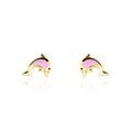 Boucles d'oreille sur Grenoble : Histoire d'Or Boucles D'oreilles Puces Or Jaune Mael Smalto