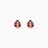 Histoire d'Or Boucles D'oreilles Puces Lea Coccinelle Or Jaune