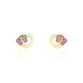 Boucles d'oreille sur Grenoble : Histoire d'Or Boucles D'oreilles Puces Or Jaune Myrthale